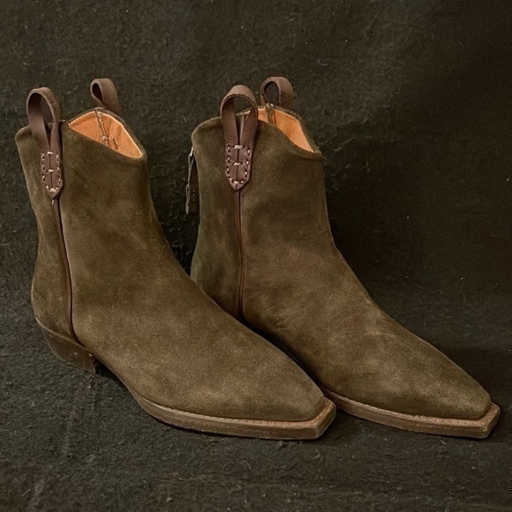 Free People We The Free Wesley Ankle leather Boots. NWT